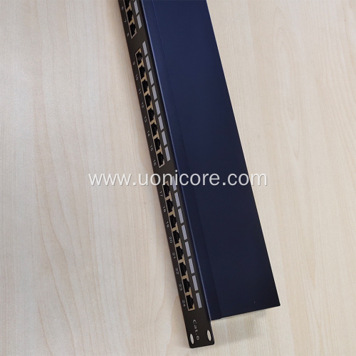 STP Patch panel 24 Port CAT6 Wall panel